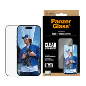 PANZERGLASS Ultra-Wide Fit Screen Protector for iPhone 17 / 16 Pro  - Clear