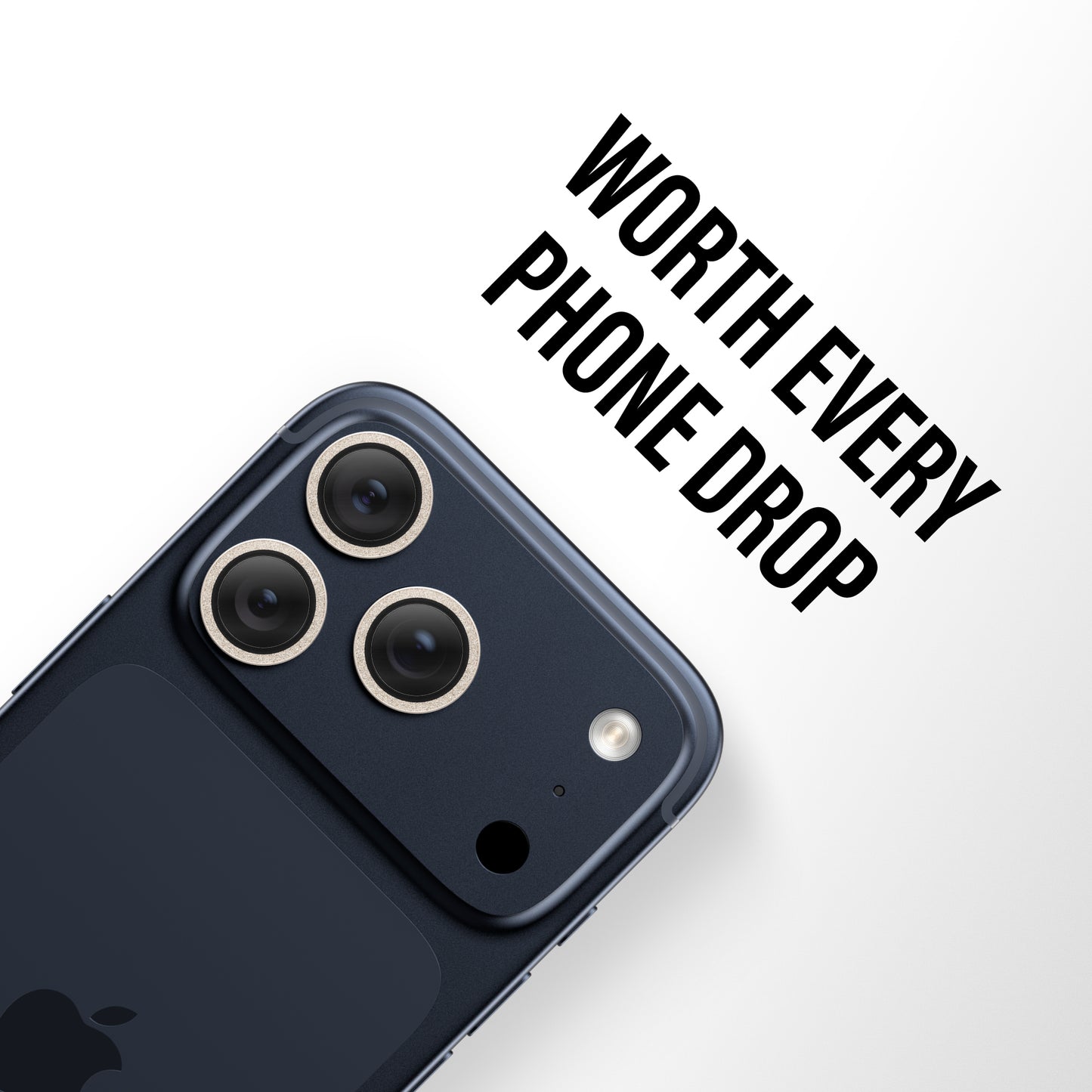 PANZERGLASS Hoops Camera Lens Protector iPhone 17 Pro / 17 Pro Max / 16 Pro / 16 Pro Max - Gold