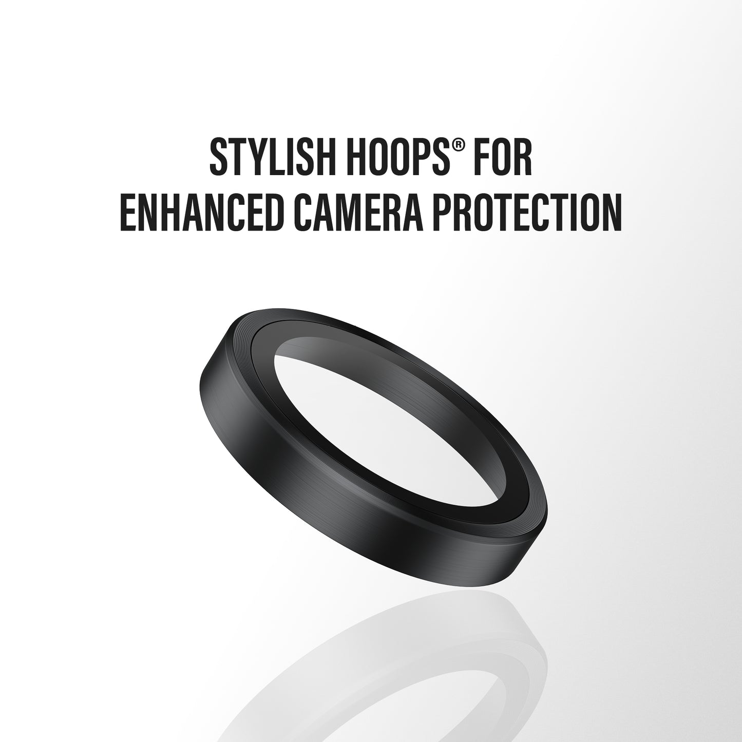 PANZERGLASS Hoops Camera Lens Protector iPhone 17 Pro / 17 Pro Max / 16 Pro / 16 Pro Max - Black
