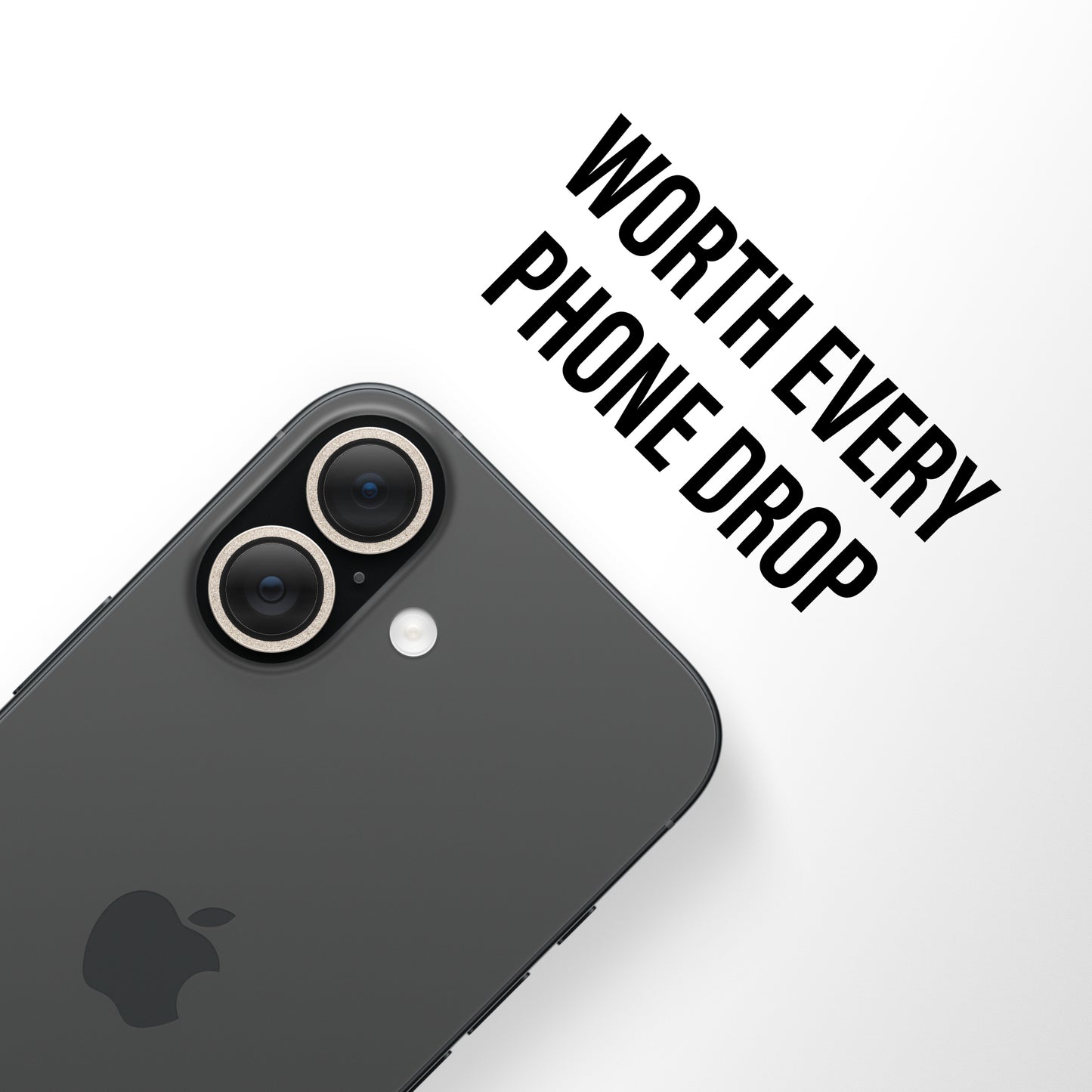 PANZERGLASS Hoops Camera Lens Protector iPhone 17 / 16 / 16 Plus - Gold