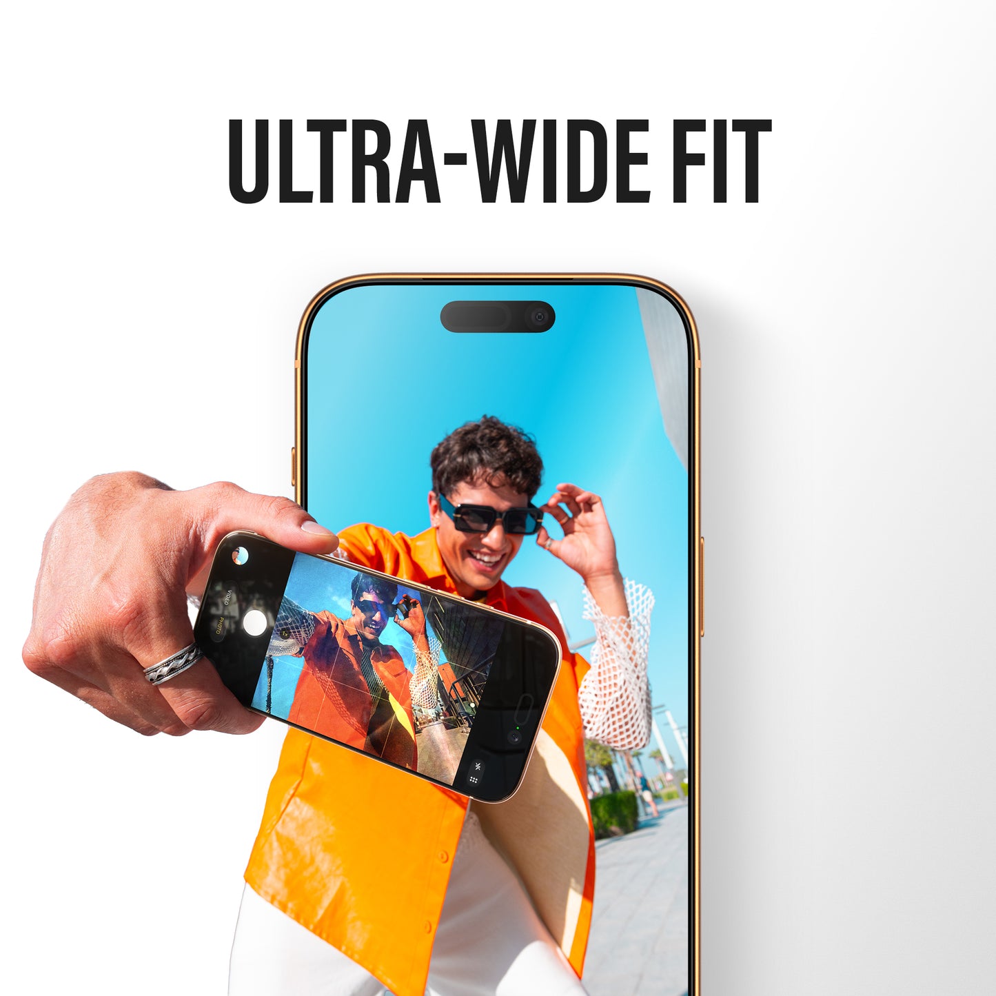 PANZERGLASS Ultra-Wide Fit Screen Protector for iPhone 17 Pro Max - Clear