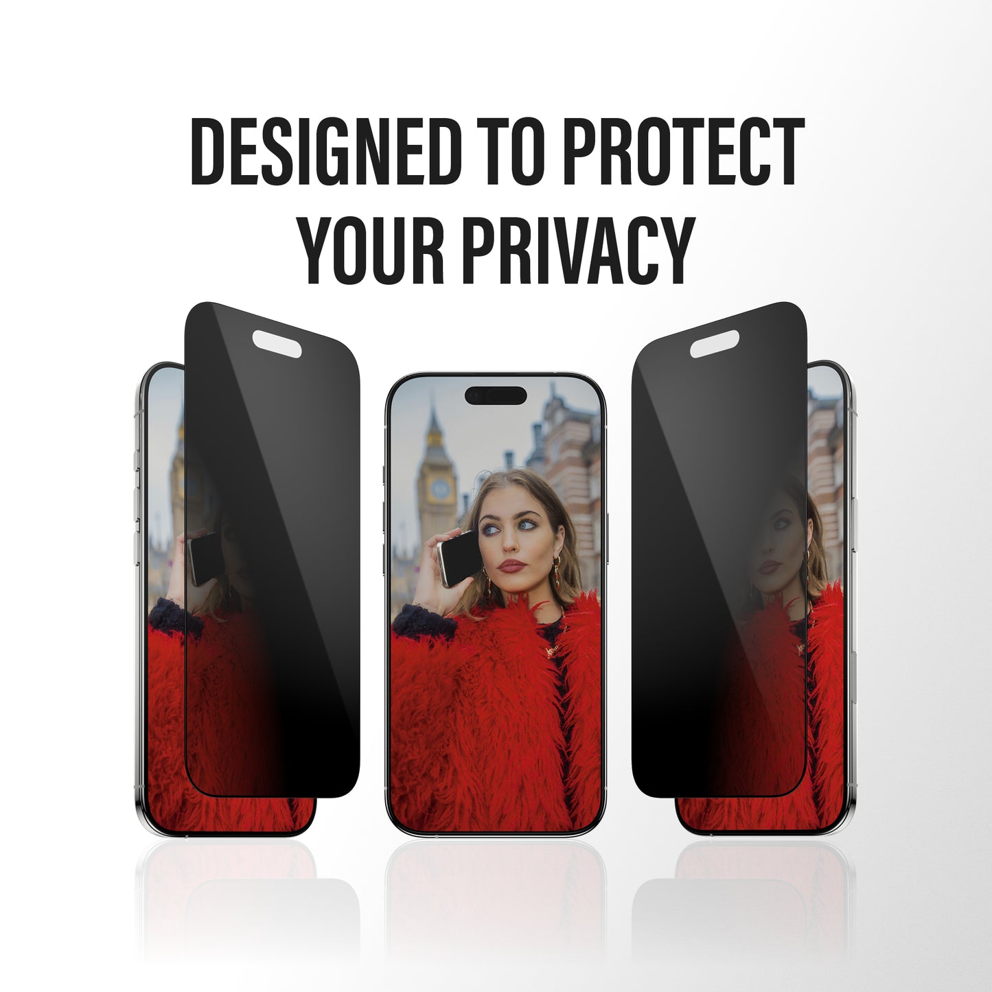 PANZERGLASS Ultra-Wide Fit Screen Protector for iPhone Air - Privacy