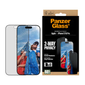 PANZERGLASS Ultra-Wide Fit Screen Protector for iPhone 17 / 16 Pro - Privacy
