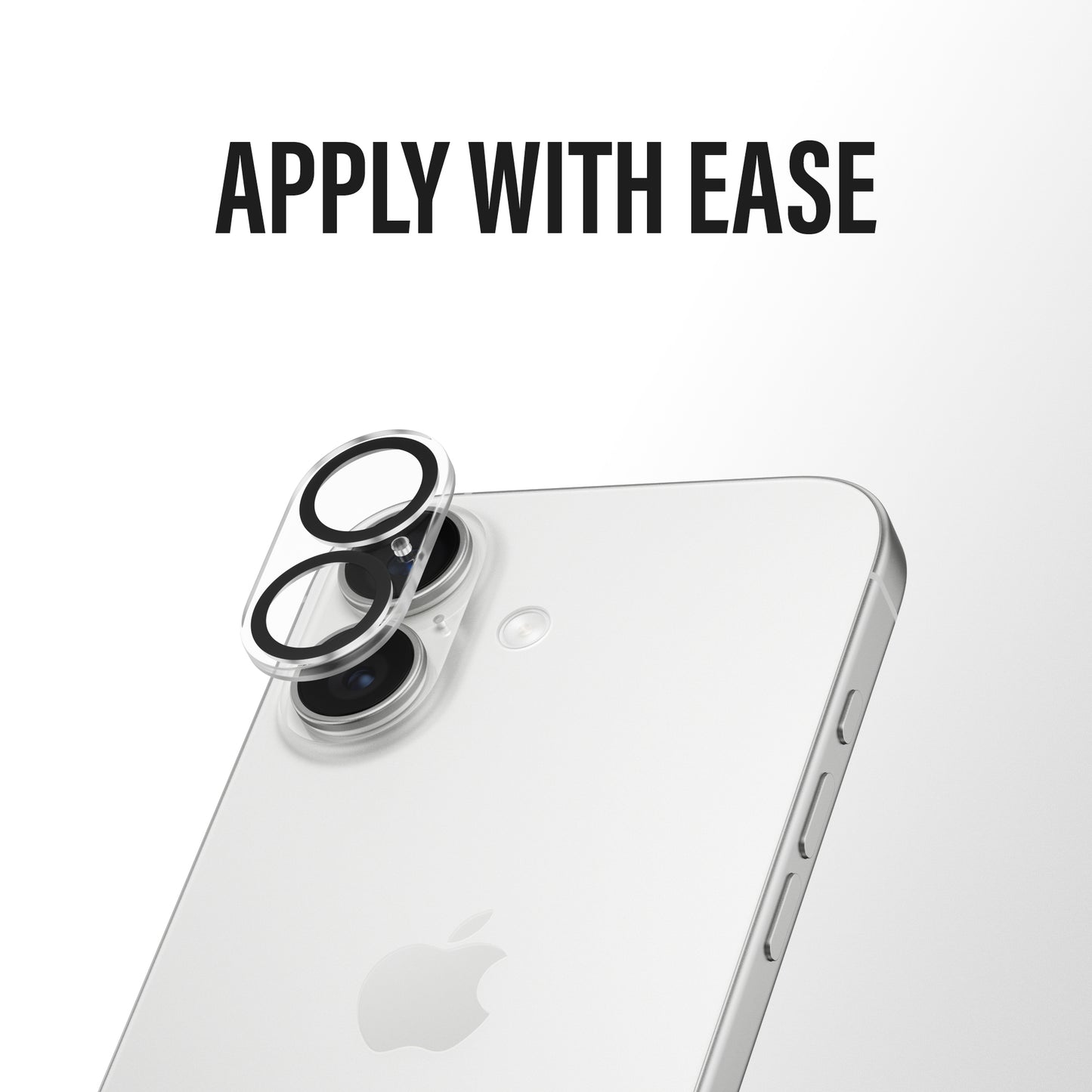 PANZERGLASS PicturePerfect Camera Lens Protector for iPhone 17 - Black