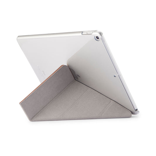 PIPETTO Origami Case for iPad (7th-9th Gen) - Rose Gold/Clear
