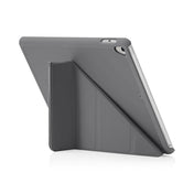 PIPETTO Origami Case for iPad 7th-9th Gen (2019-2021) - Dark Grey