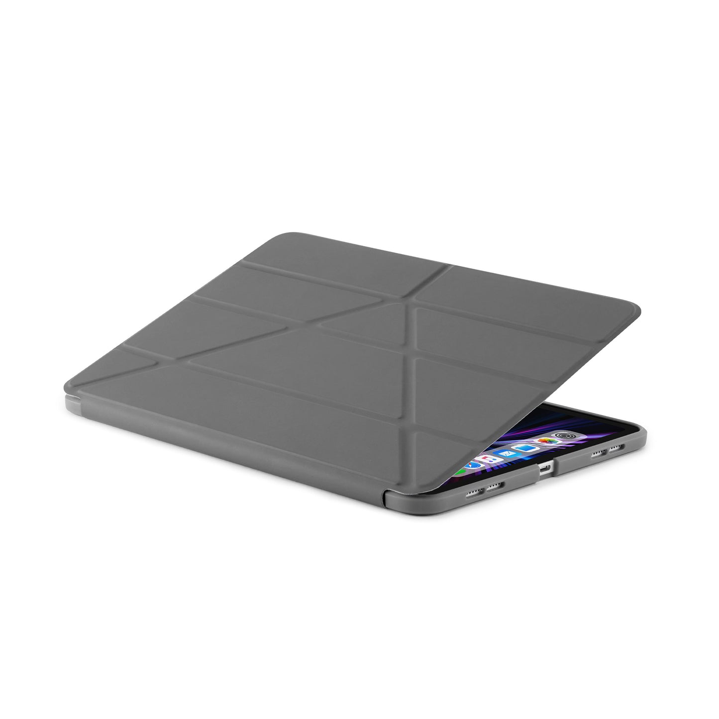 PIPETTO Origami No1 Case for iPad Pro 11 1st-4th Gen (2018-2022) - Dark Grey