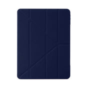 PIPETTO Origami No1 Case for iPad Pro 12.9 3rd-6th Gen (2018-2022) - Dark Blue