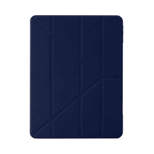 PIPETTO Origami No1 Case for iPad Pro 12.9 3rd-6th Gen (2018-2022) - Dark Blue