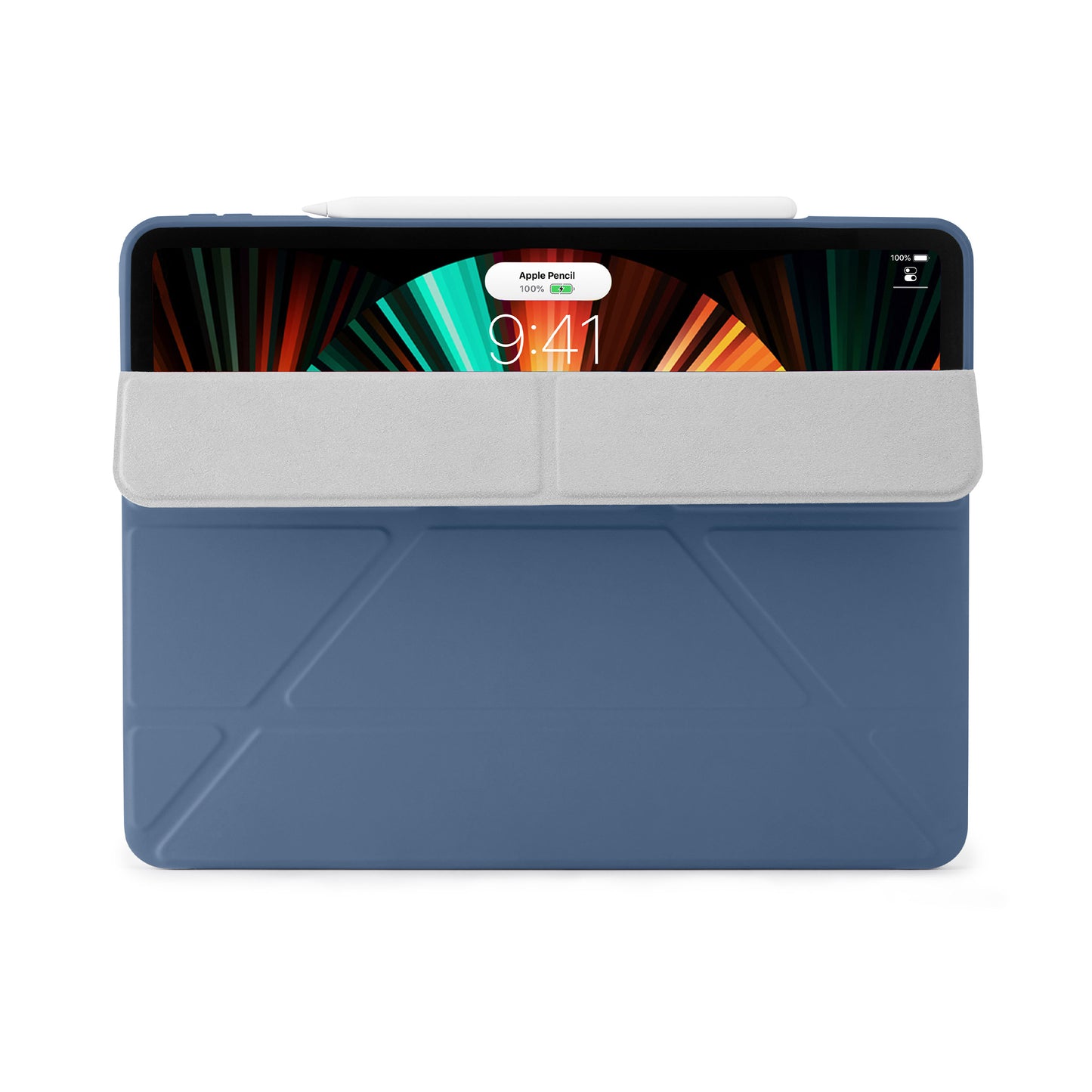 PIPETTO Origami No1 Case for iPad Pro 12.9 3rd-6th Gen (2018-2022) - Navy