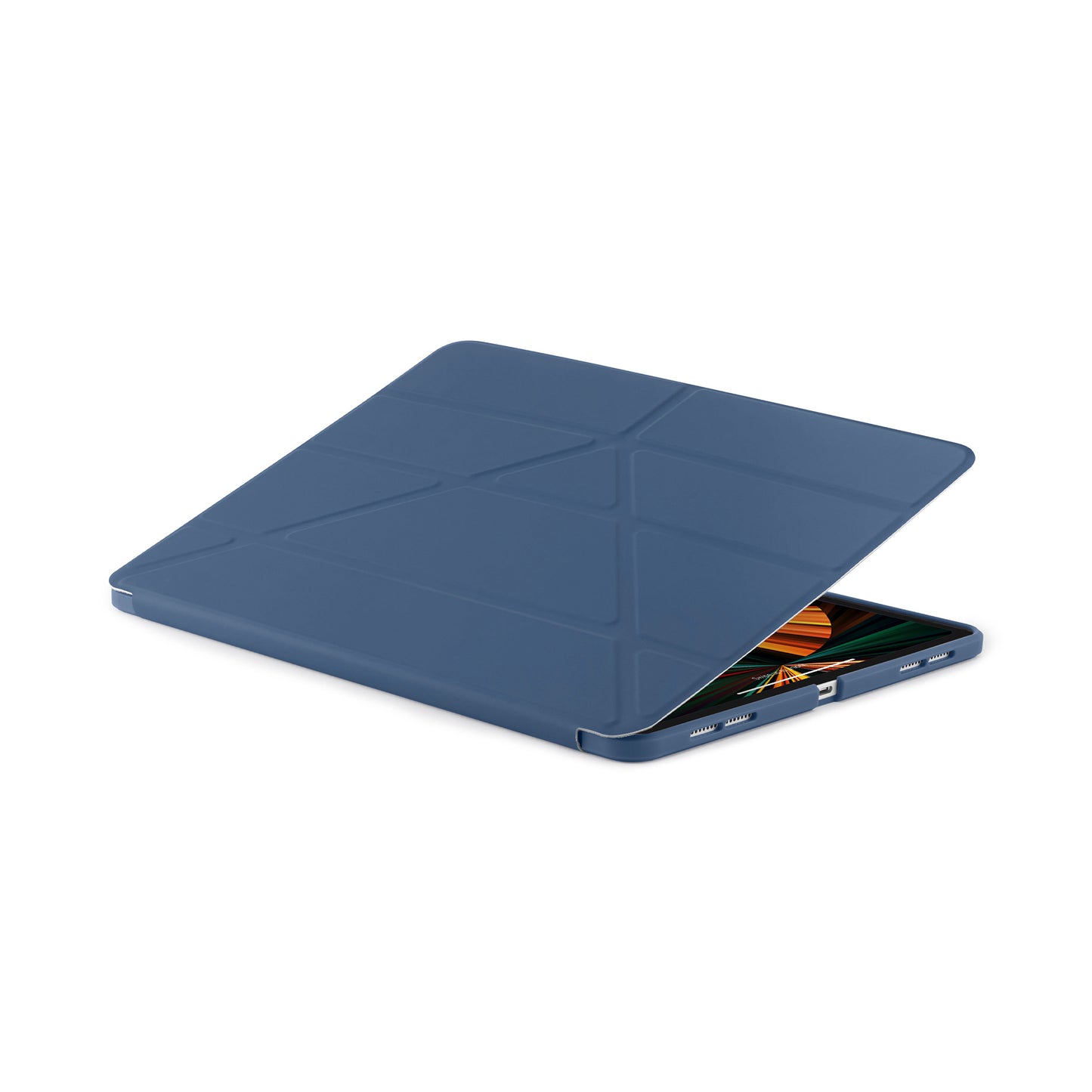 PIPETTO Origami No1 Case for iPad Pro 12.9 3rd-6th Gen (2018-2022) - Navy