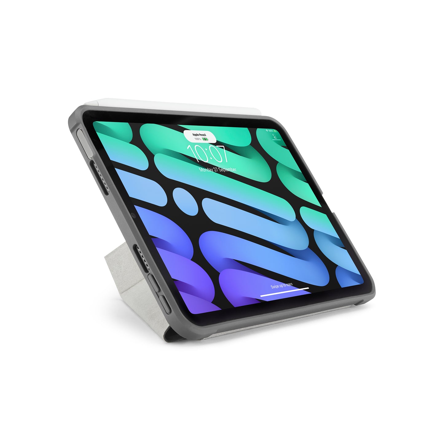 PIPETTO Origami No.1 Case for iPad Mini 6th Gen (2021) - Dark Grey