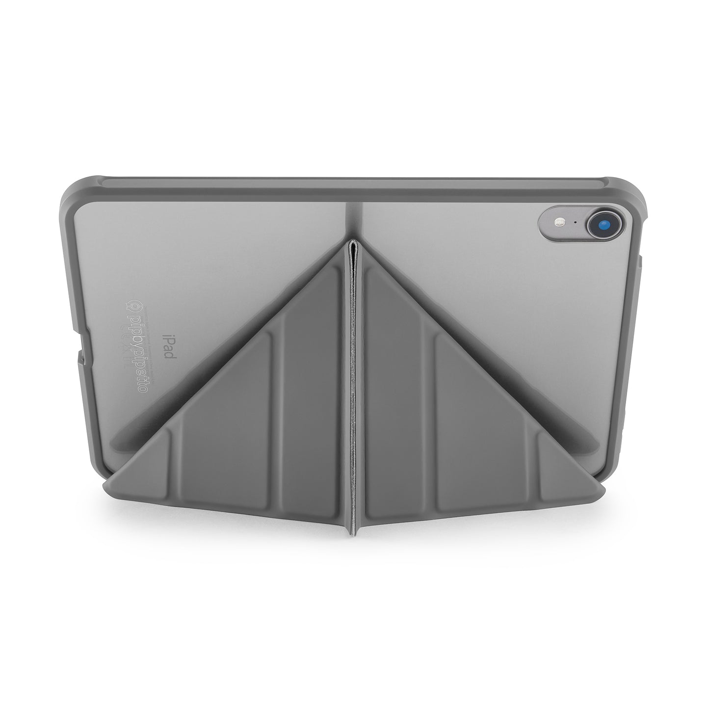 PIPETTO Origami No.1 Case for iPad Mini 6th Gen (2021) - Dark Grey