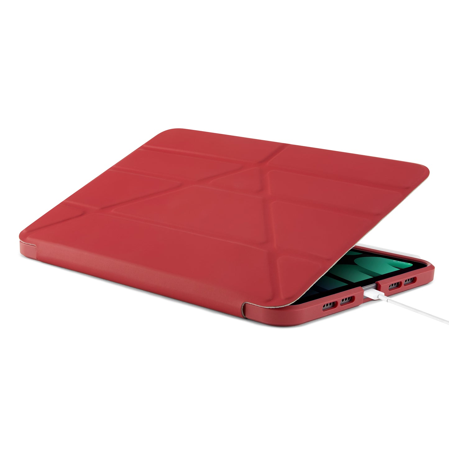 PIPETTO Origami No.1 Case for iPad Mini 6th Gen (2021) - Dark Red