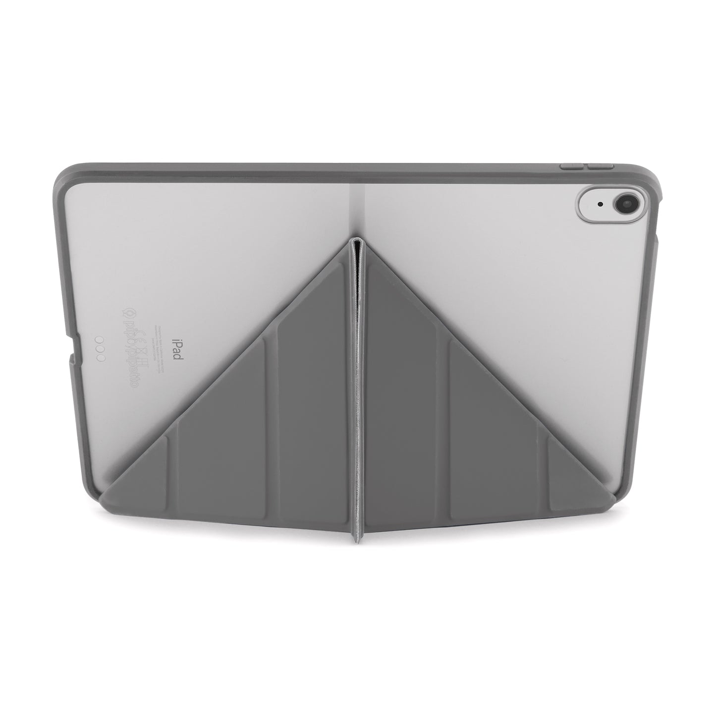 PIPETTO Origami No1 Case for iPad 10th Gen (2022) - Dark Grey