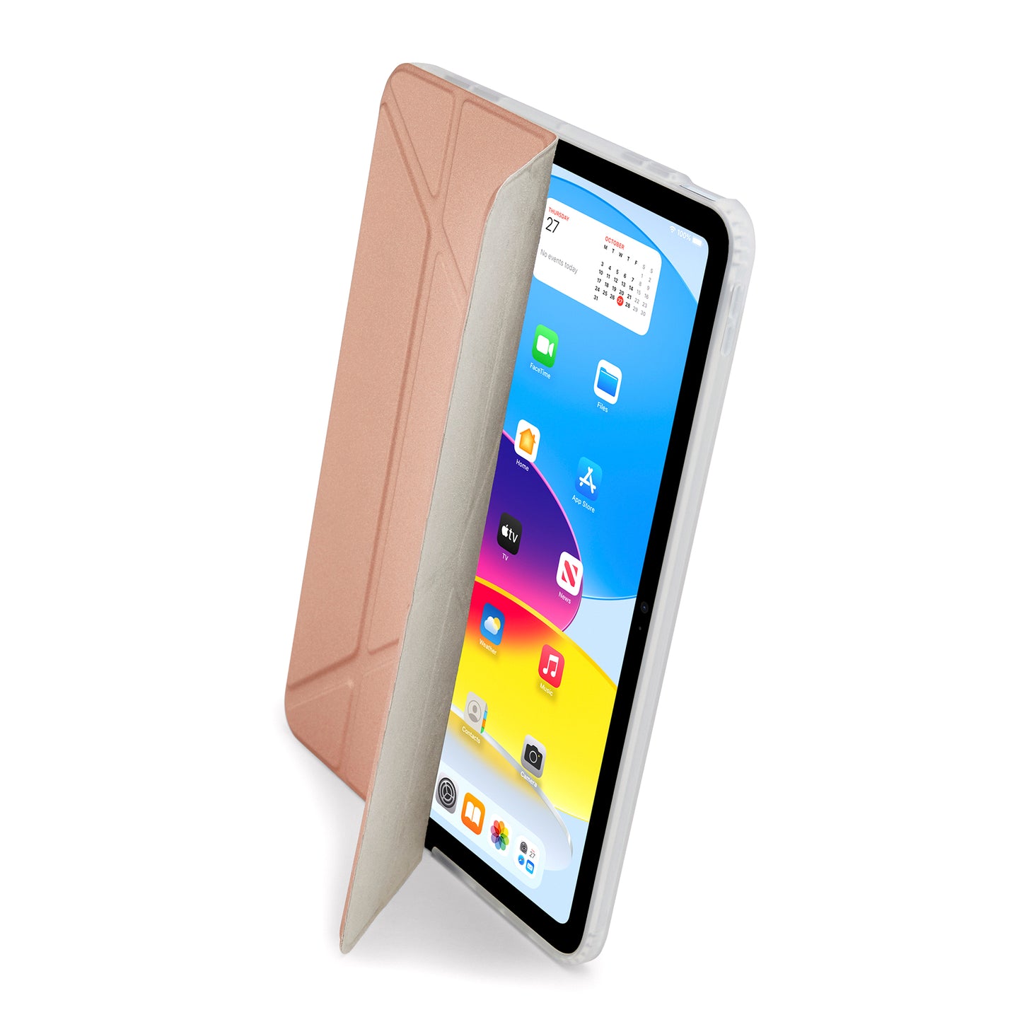 PIPETTO Origami No1 Case for iPad 10th Gen (2022) - Rose Gold