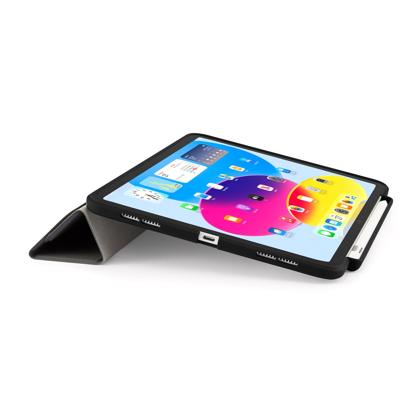 PIPETTO Origami No3 Case for iPad 10th Gen (2022) - Black