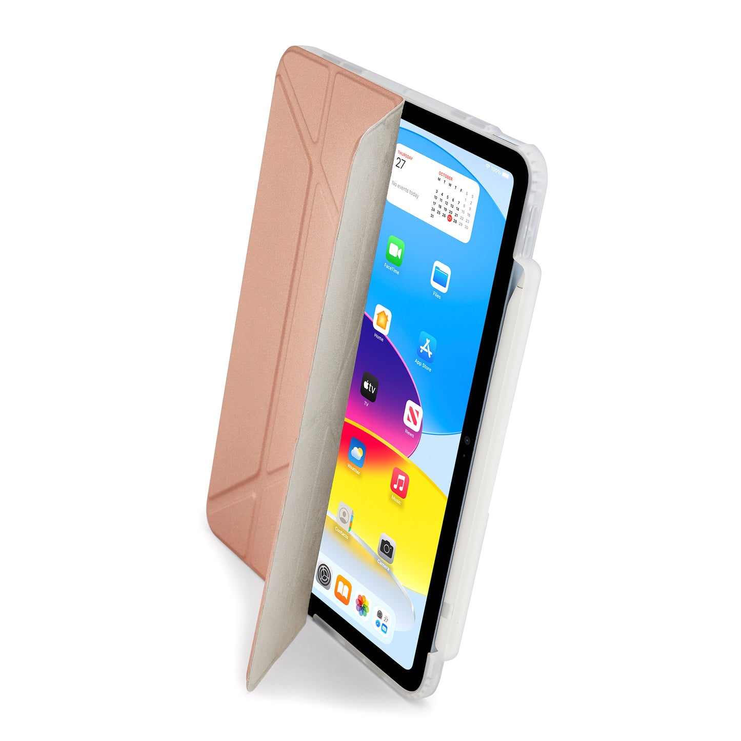 PIPETTO Origami No3 Case for iPad 10th Gen (2022) - Rose Gold