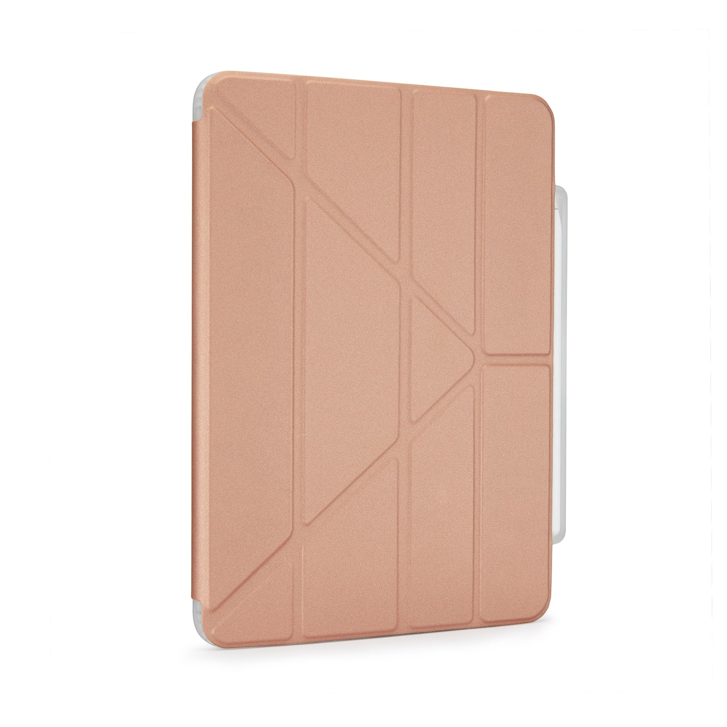 PIPETTO Origami No3 Case for iPad Pro 11 1st-4th Gen (2018-2022) - Rose Gold