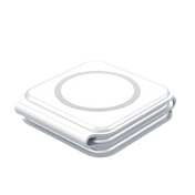 QDOS PowerMag 3-in-1 Wireless Charger - White