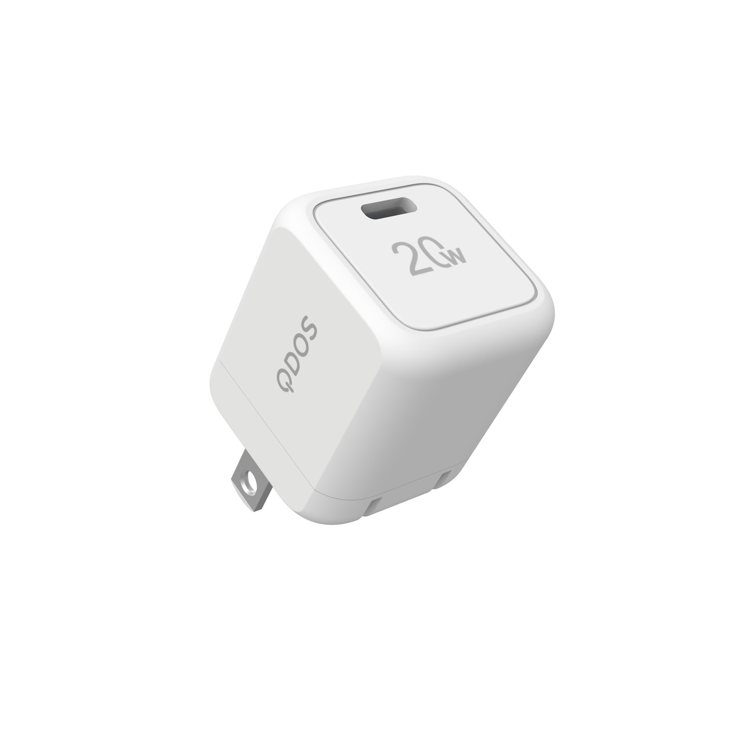 QDOS PowerCube 20w PD Power Adapter - White