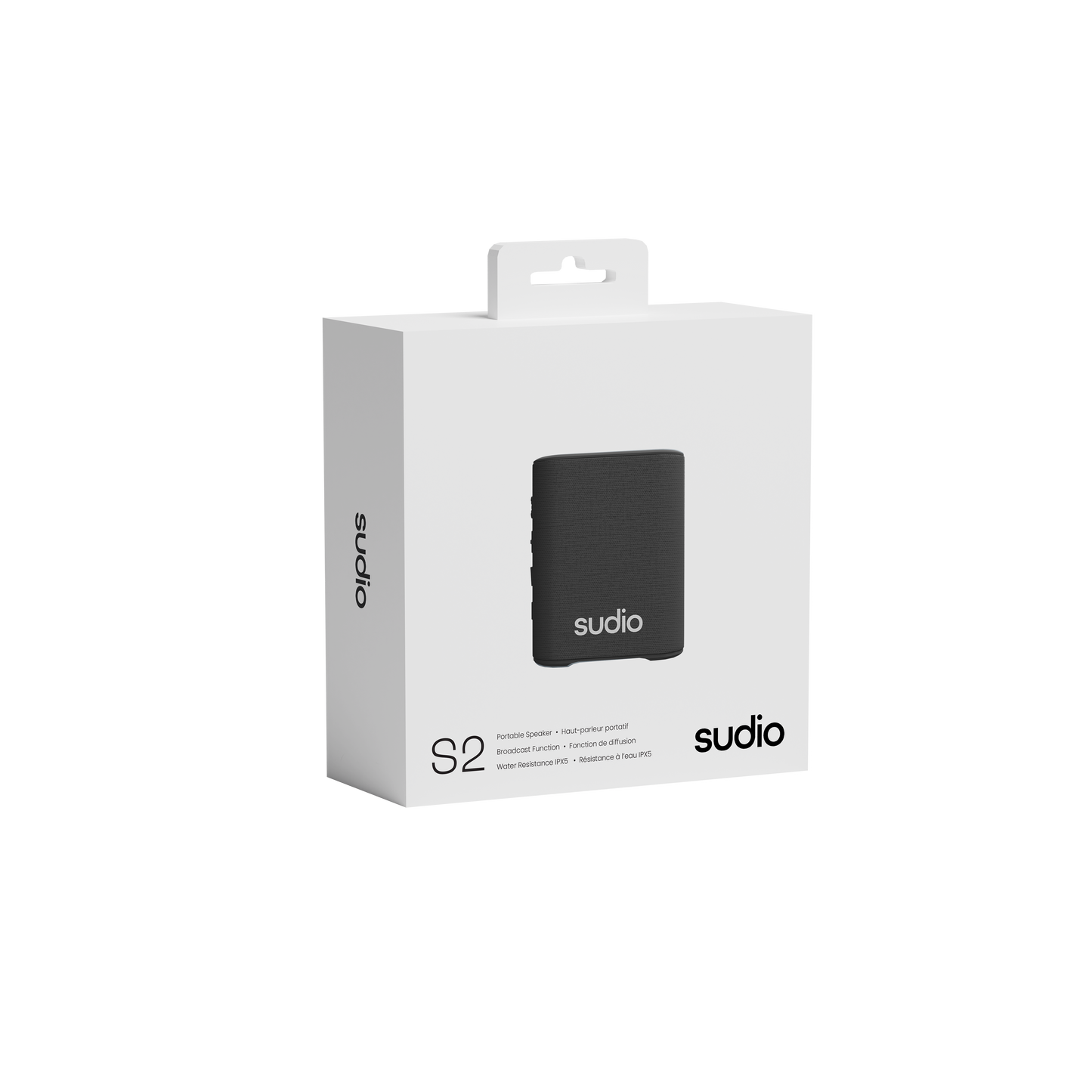SUDIO S2 Portable Bluetooth Speaker - Black