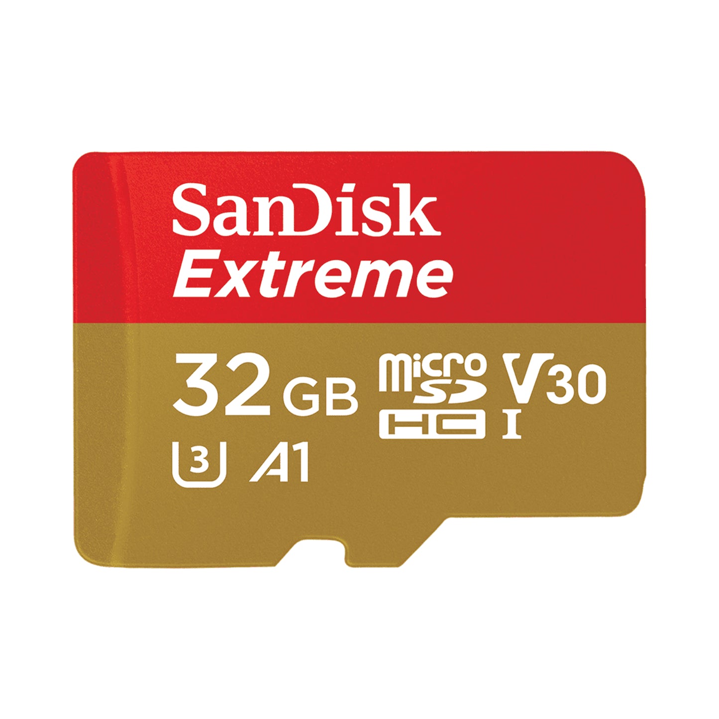 SANDISK Extreme Micro SD Card 32GB - Gold
