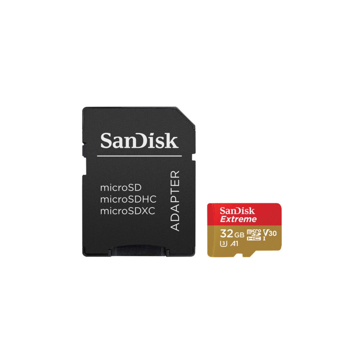 SANDISK Extreme Micro SD Card 32GB - Gold