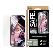 SAFE. BY PANZERGLASS Ultra-Wide Fit Screen Protector for iPhone 17e / 16e / 14 / 13 / 13 Pro - Clear