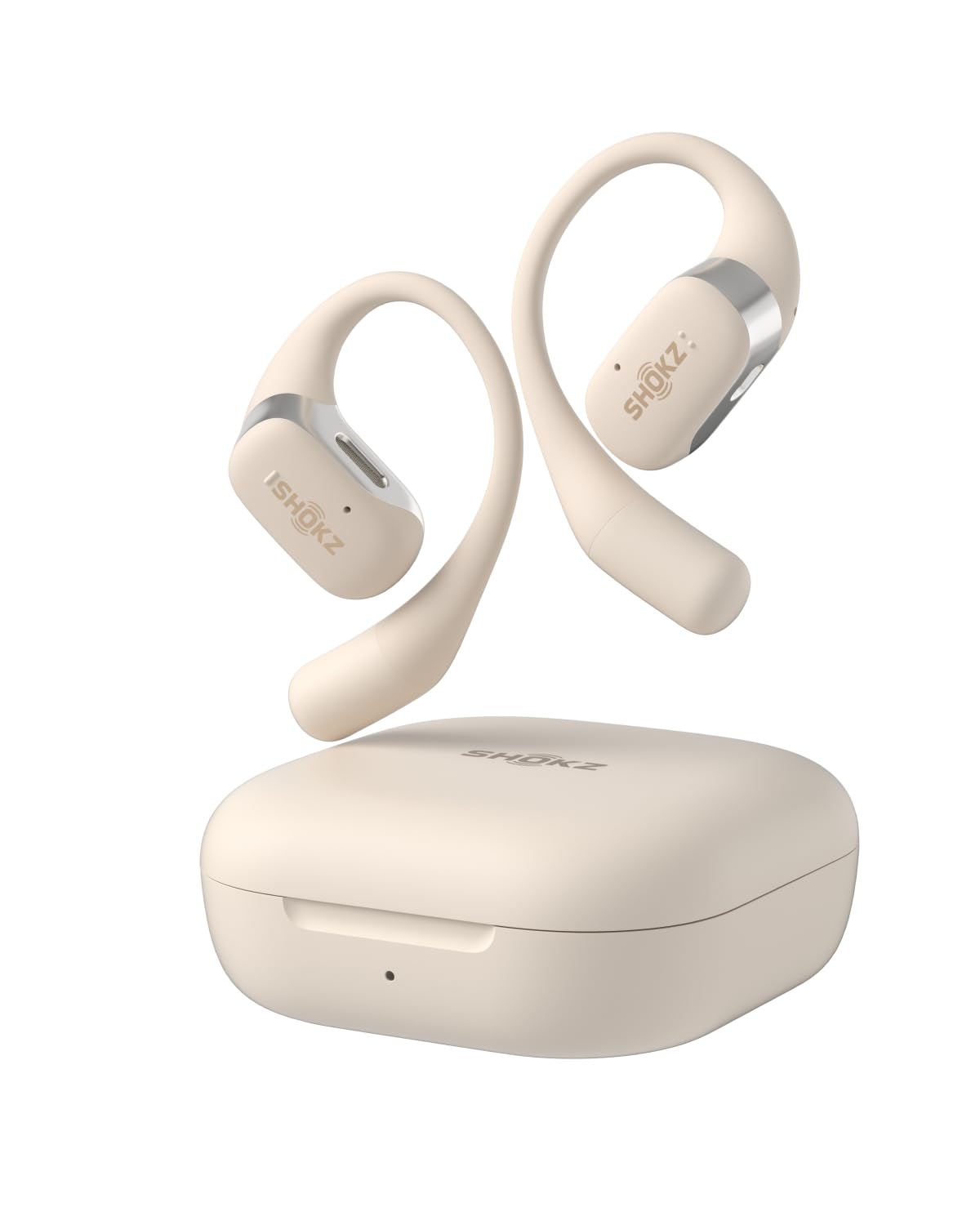 SHOKZ OpenFit Bone Conduction Earphones - Beige