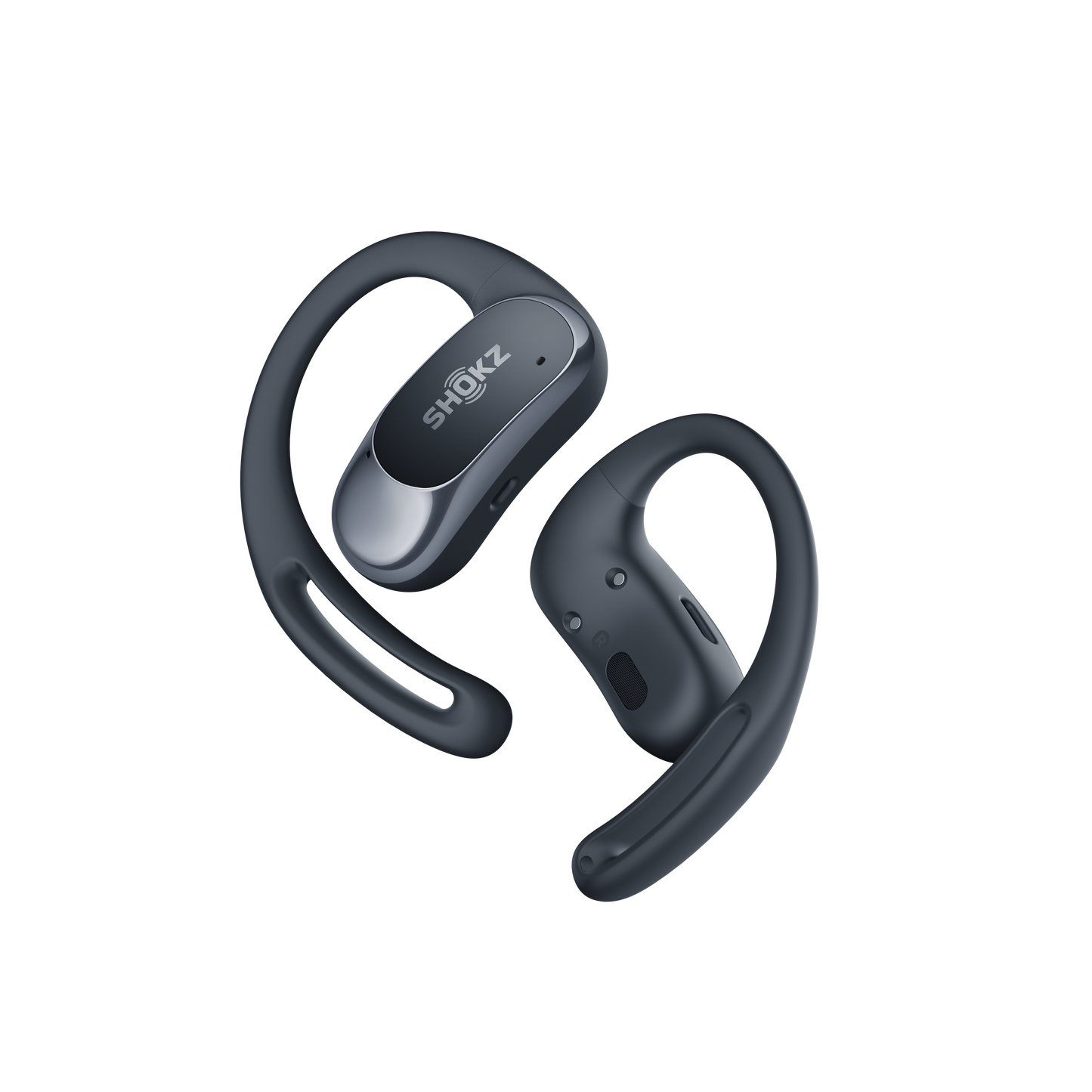 SHOKZ Open Fit Air Bone Conduction Earphones - Black