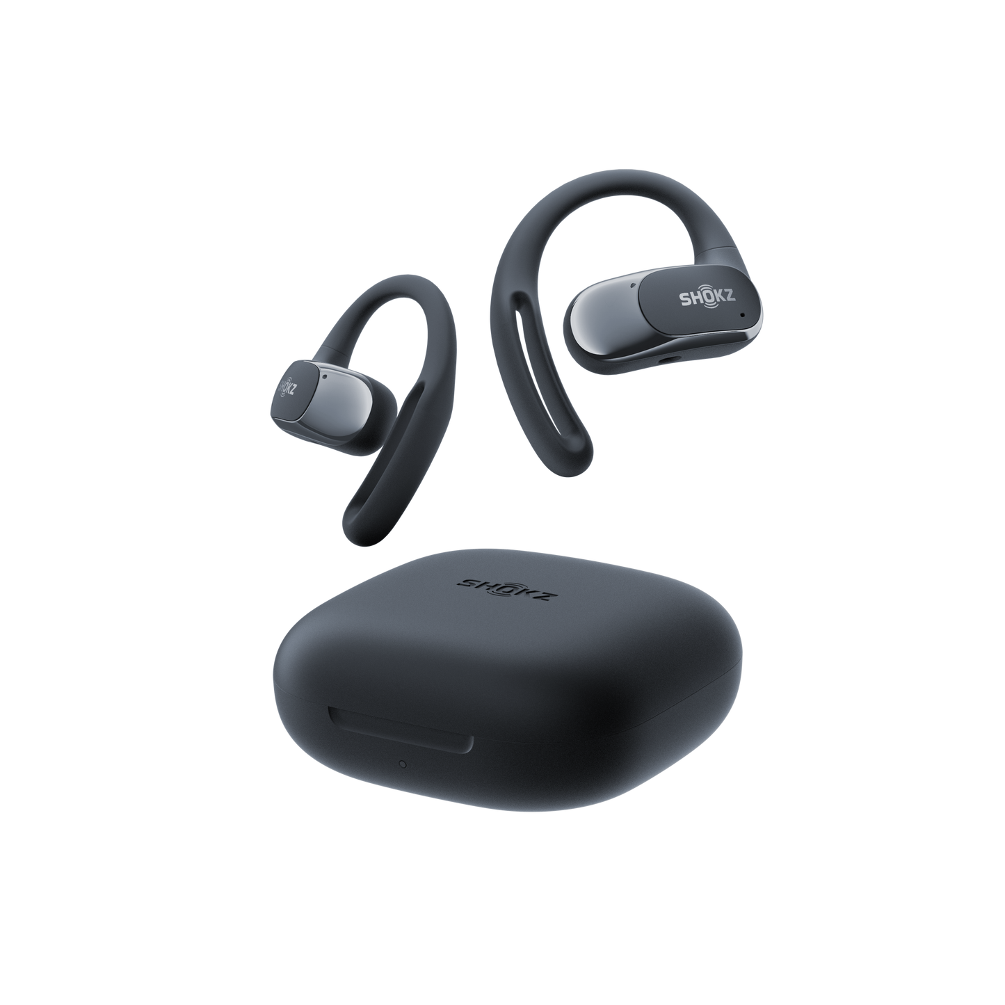 SHOKZ Open Fit Air Bone Conduction Earphones - Black