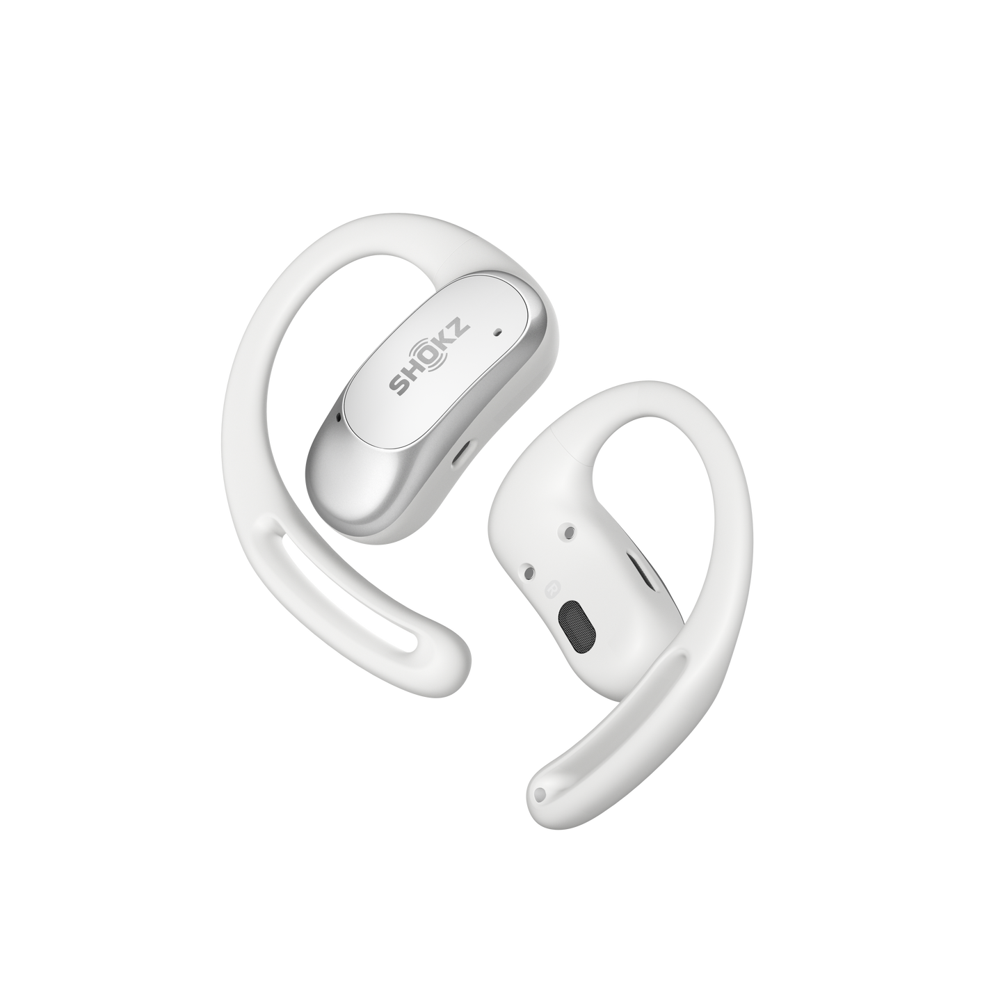 SHOKZ Open Fit Air Bone Conduction Earphones - White