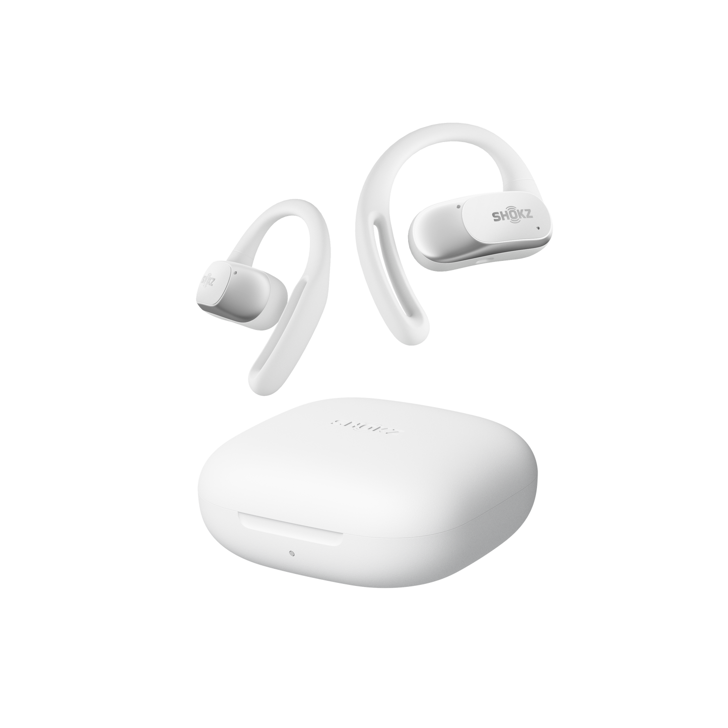 SHOKZ Open Fit Air Bone Conduction Earphones - White