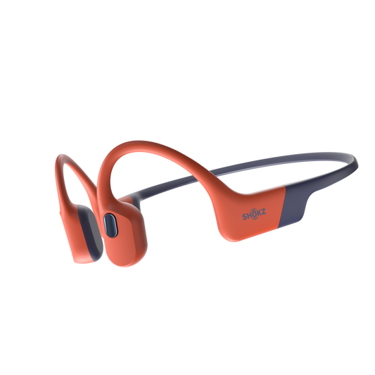 SHOKZ Openswim Pro Bone Conduction Headphones - Red