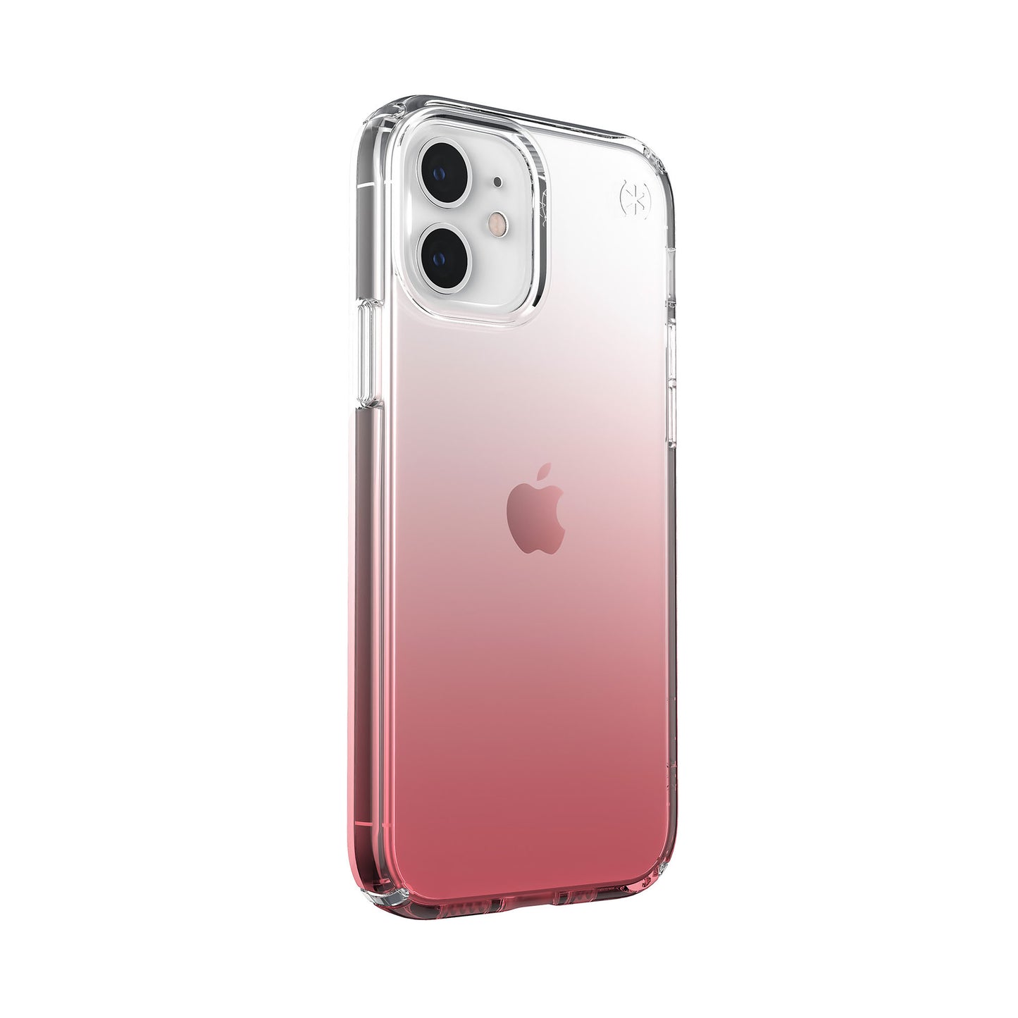 SPECK Presidio Perfect-Clear Ombre Case for iPhone 12 Pro Max - Clear/Vintage Rose