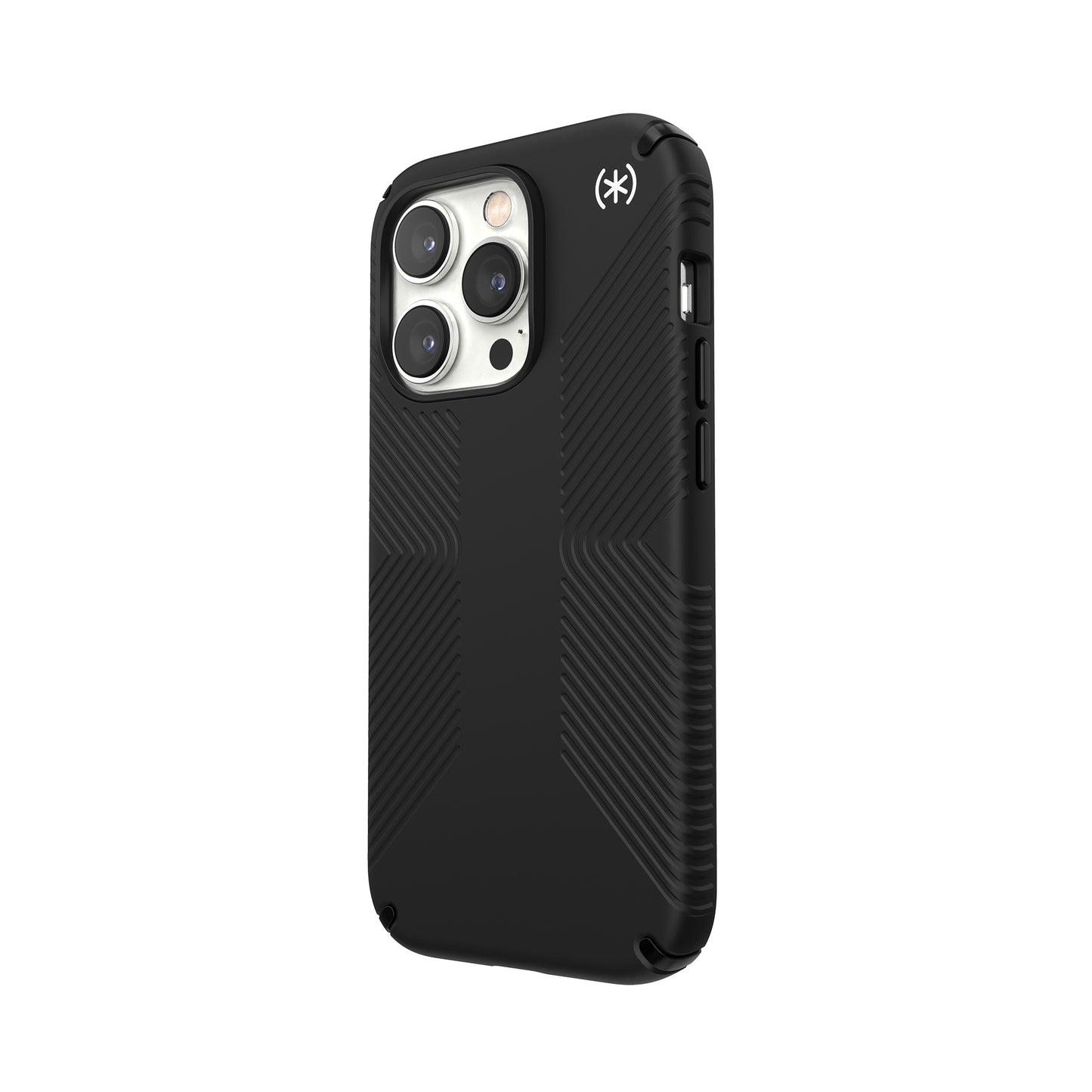 SPECK Presidio2 Grip Case for iPhone 14 Pro - Black/Black/White