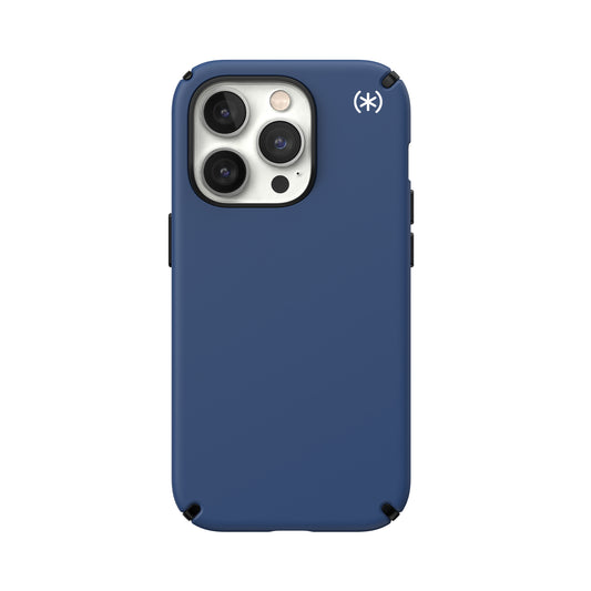SPECK Presidio2 Pro Case for iPhone 14 Pro - Coastal Blue/Black/White