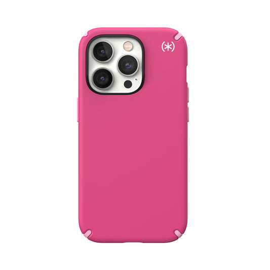 SPECK Presidio2 Pro Case for iPhone 14 Pro - Digital Pink/Blossom Pink/White