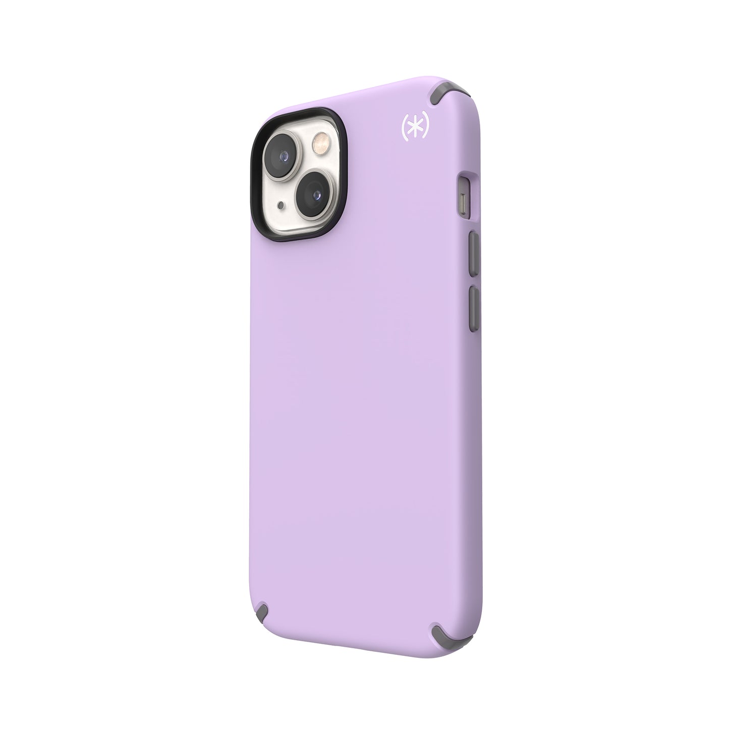 SPECK Presidio2 Pro Case for iPhone 14 - Spring Purple/Cloudy Grey/White