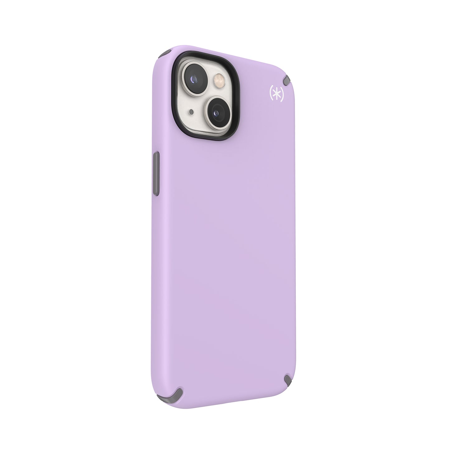 SPECK Presidio2 Pro Case for iPhone 14 - Spring Purple/Cloudy Grey/White