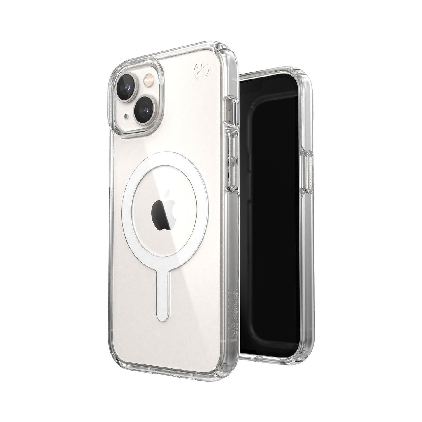 SPECK Presidio Perfect-Clear Case + MS for iPhone 14 - Clear/Clear