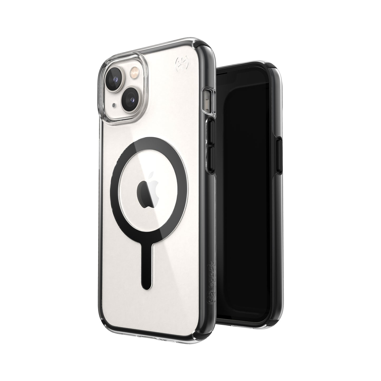 SPECK Presidio Perfect-Clear with Impact Geometry / MagSafe for iPhone 14 - Clear/Black