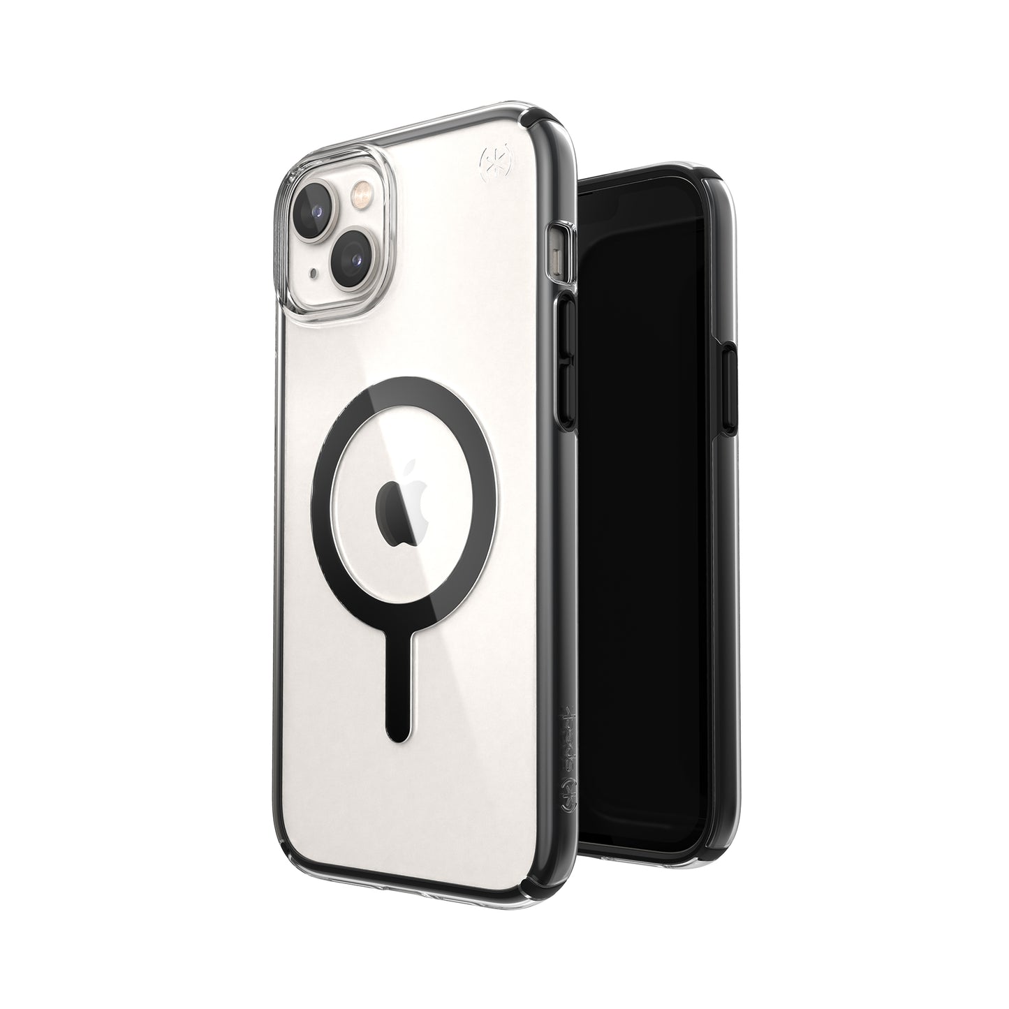 SPECK Presidio Perfect-Clear with Impact Geometry / MagSafe for iPhone 14 Plus - Clear/Black