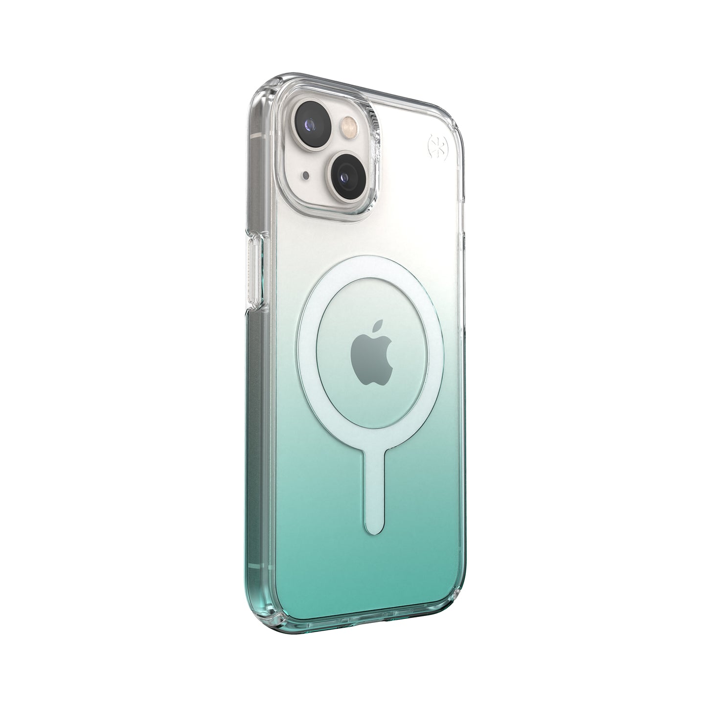 SPECK Presidio Perfect-Clear Ombre with MagSafe for iPhone 14 - Fantasy Teal Fade