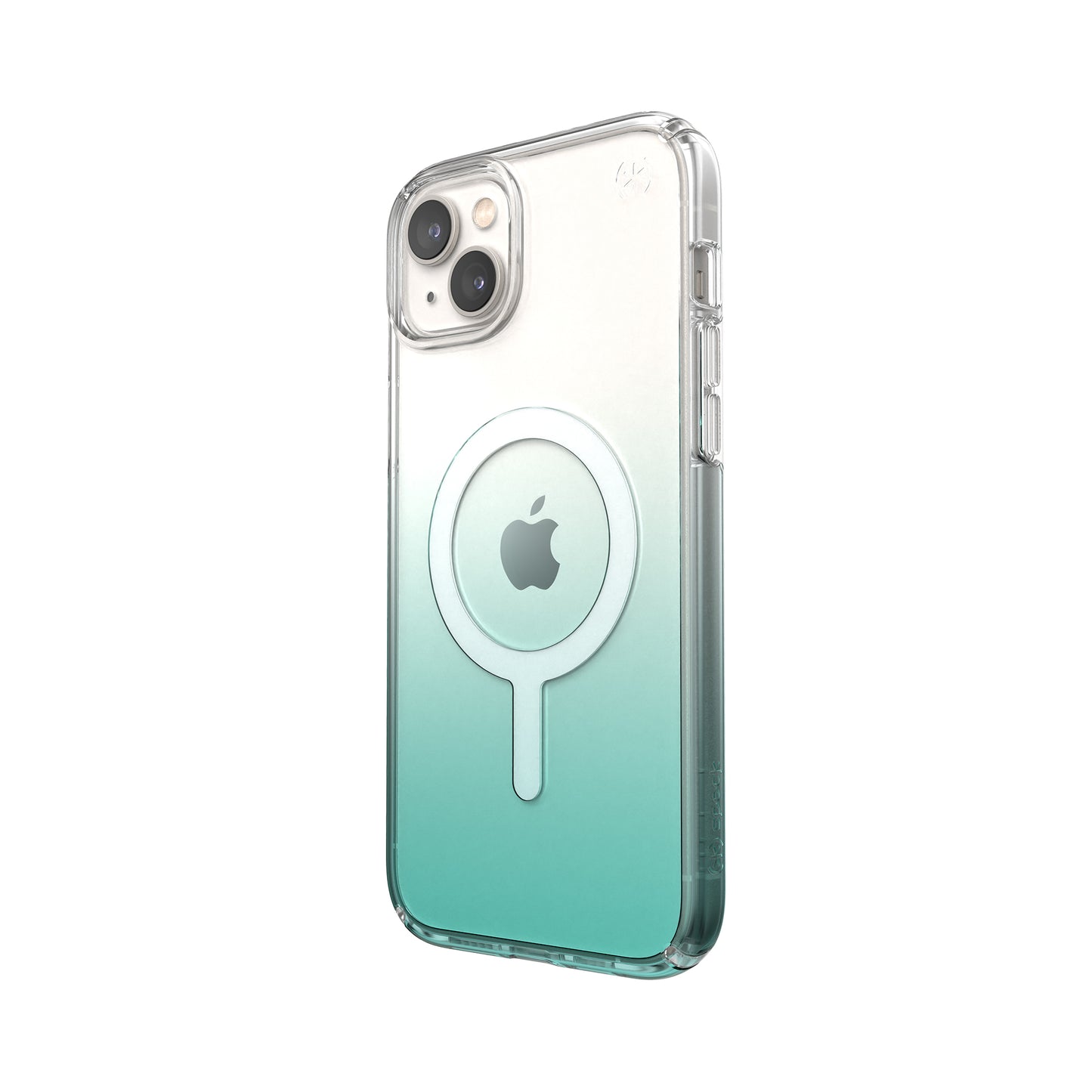 SPECK Presidio Perfect-Clear Ombre with MagSafe for iPhone 14 Plus - Fantasy Teal Fade