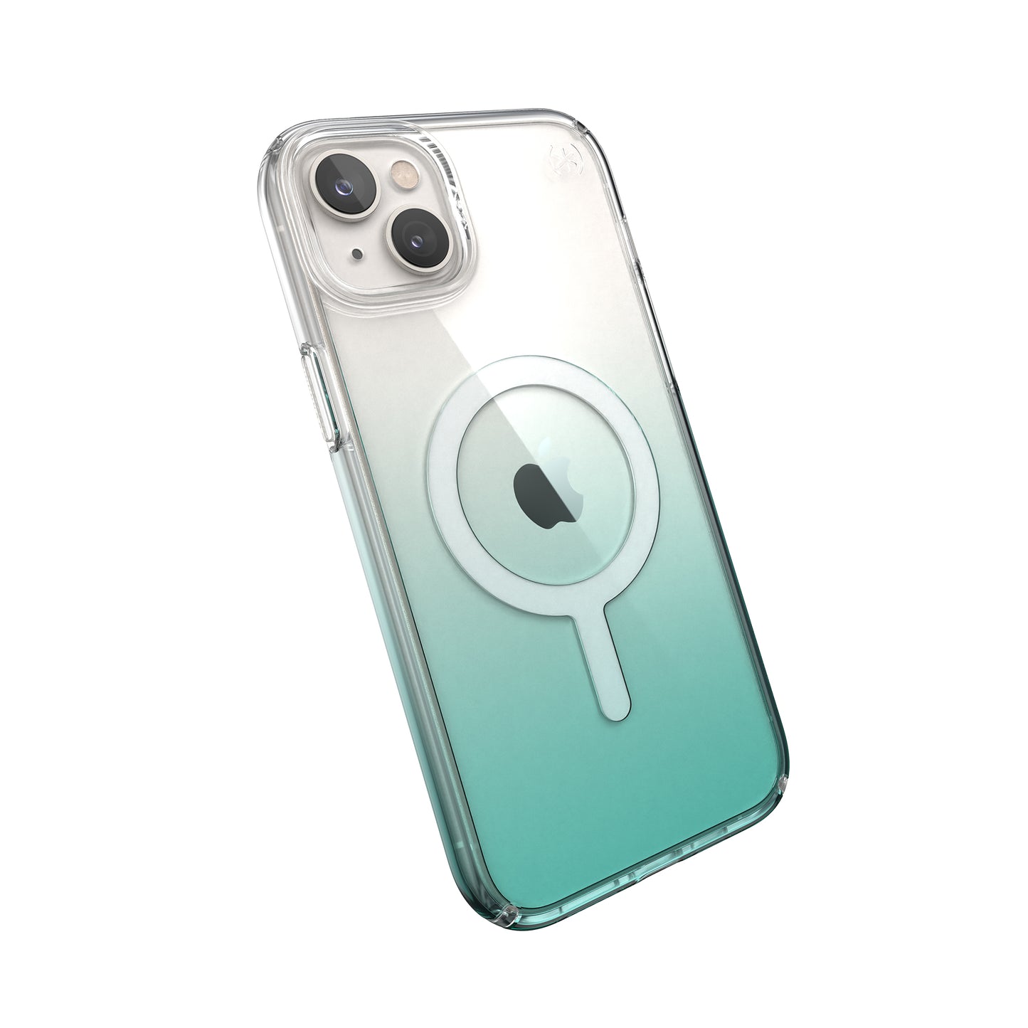 SPECK Presidio Perfect-Clear Ombre with MagSafe for iPhone 14 Plus - Fantasy Teal Fade