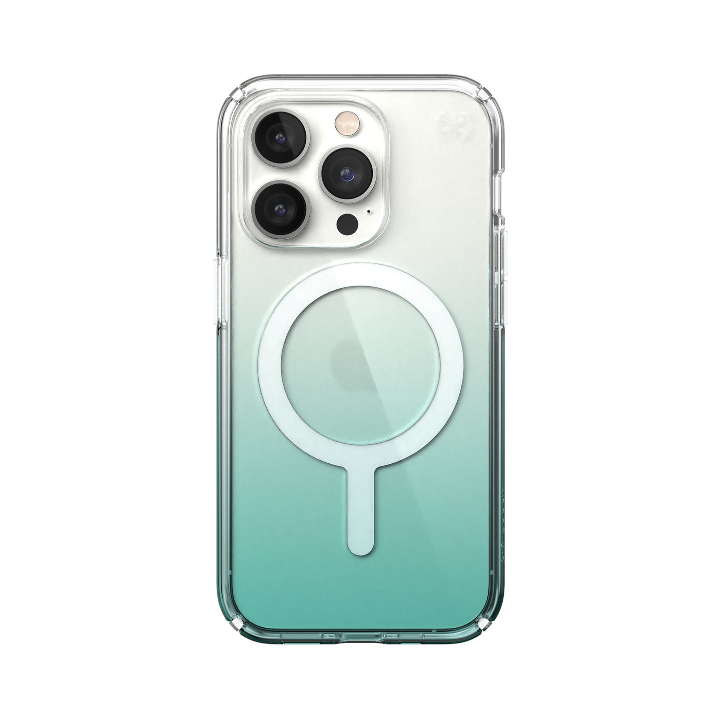 SPECK Presidio Perfect-Clear Ombre with MagSafe for iPhone 14 Pro - Fantasy Teal Fade
