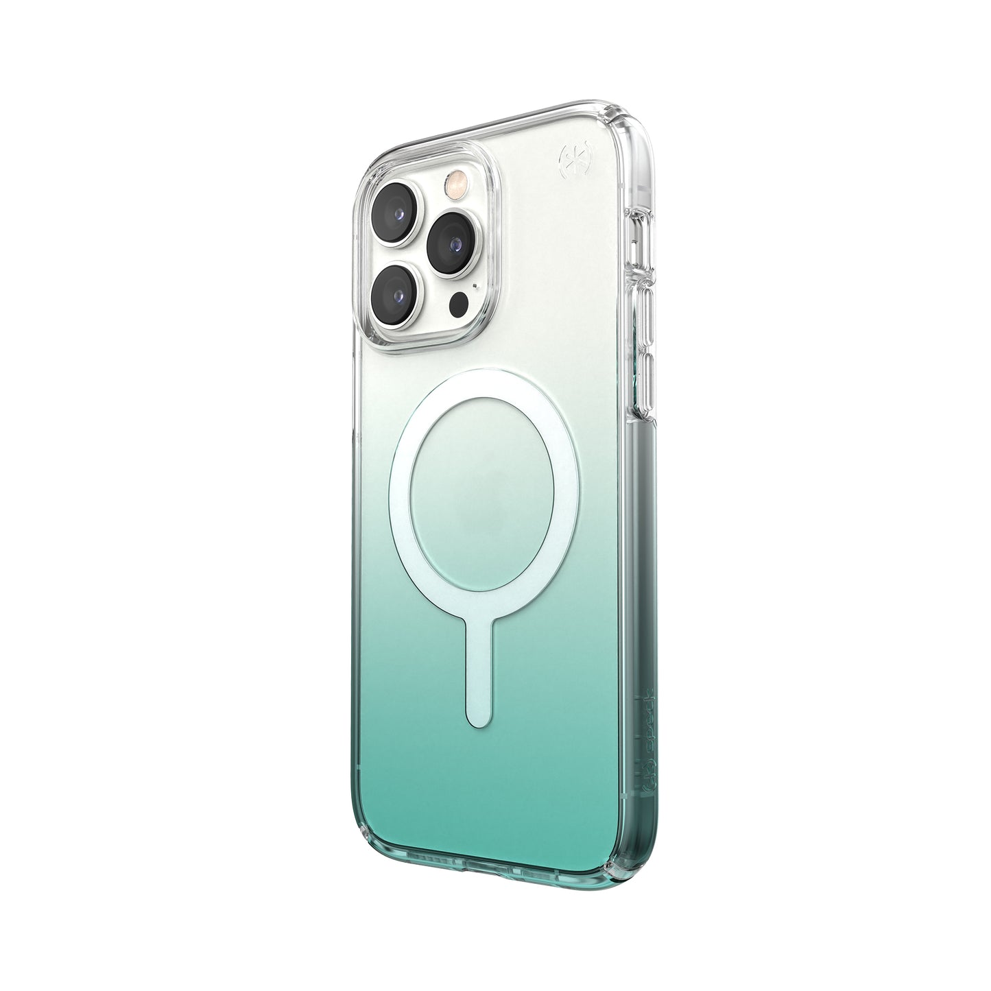 SPECK Presidio Perfect-Clear Ombre with MagSafe for iPhone 14 Pro Max - Fantasy Teal Fade