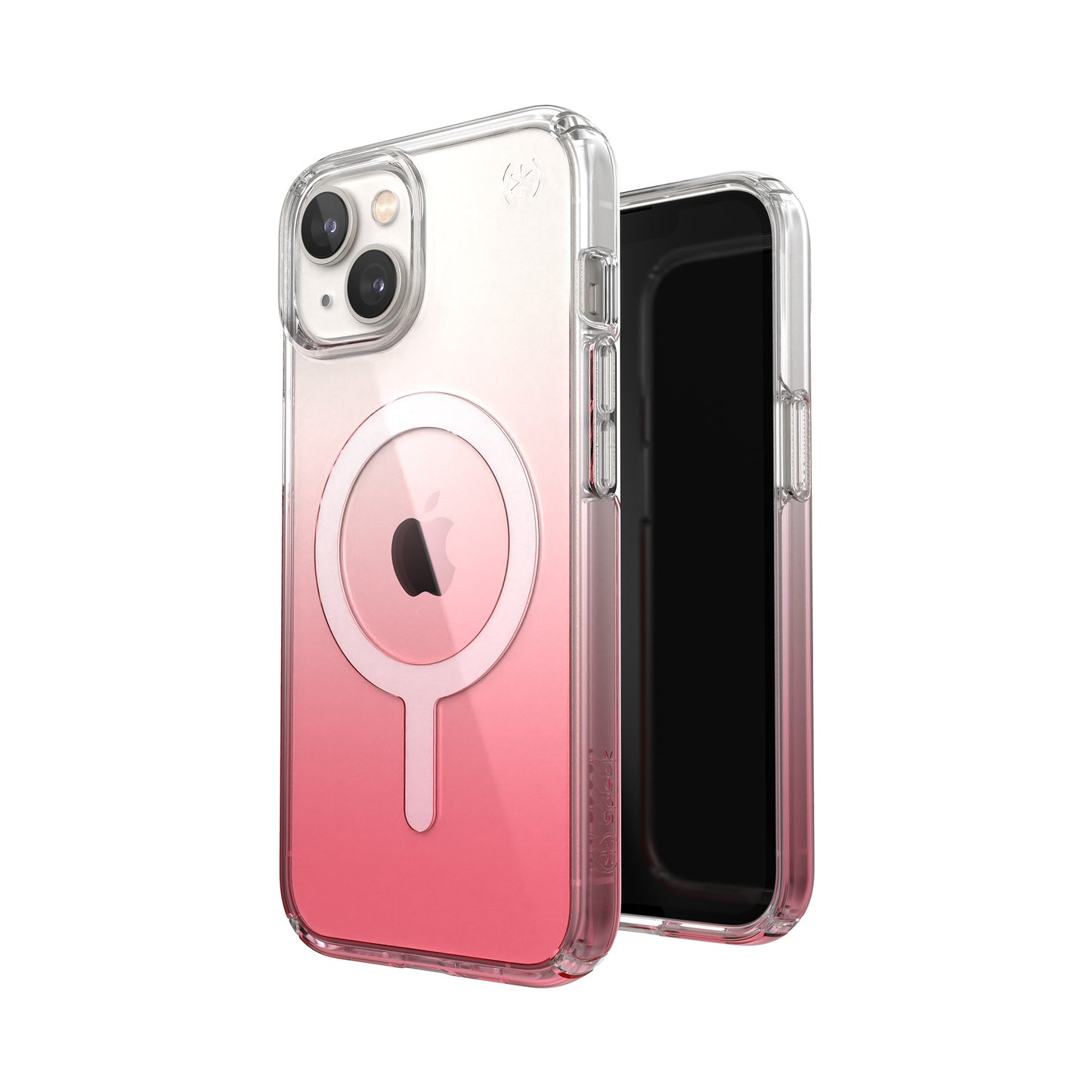 SPECK Presidio Perfect-Clear Ombre with MagSafe for iPhone 14 - Vintage Rose Fade
